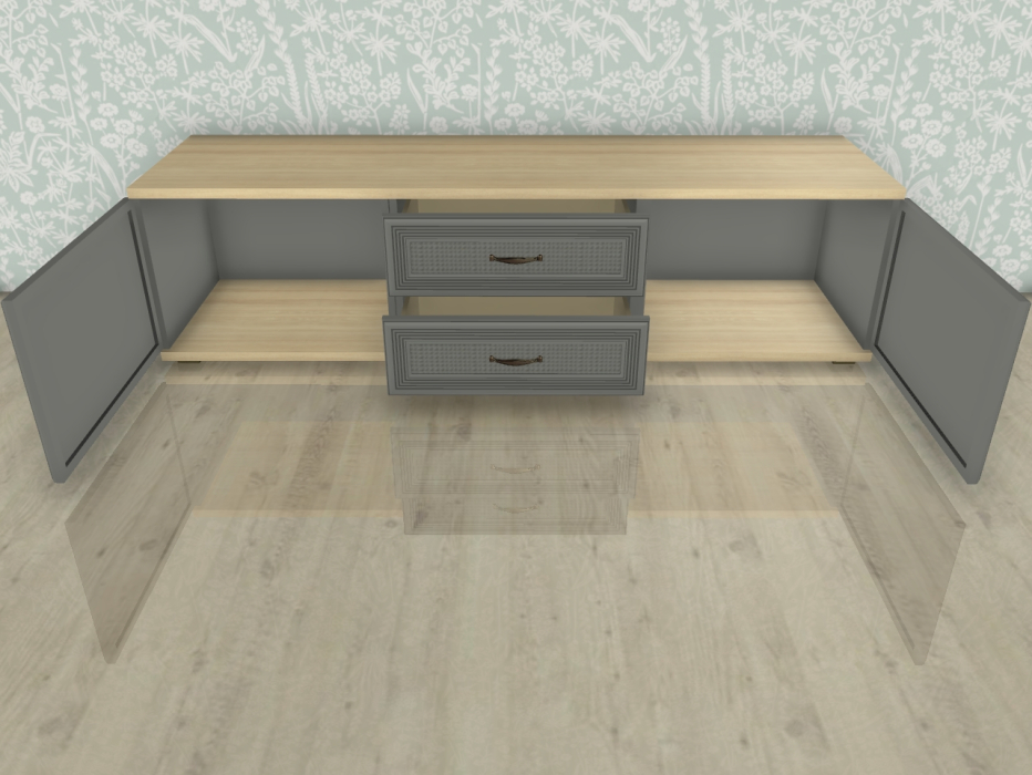 ТВ-тумбы, Модульная система Карина Тумба ТБ-1034