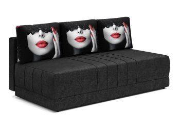 Диван-кровать Страйк, еврокнижка, велюр