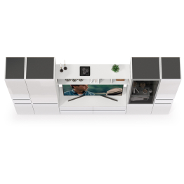 Большая стенка для гостиной Сидней № 30