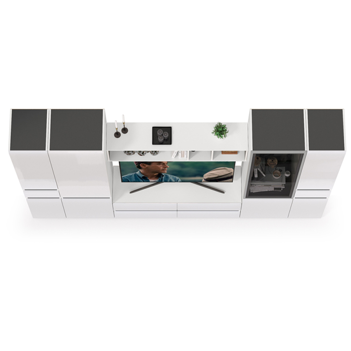 Стенки для гостиной, Большая стенка для гостиной Сидней № 30