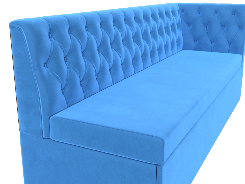 Диваны угловые кухонные, Диван кухонный Маркиз с углом справа, велюр