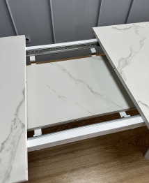 Стол Kenner AA1400 раздвижной, керамика , опоры белые 