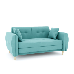 Диван-кровать Анита еврокнижка трехсекционная, велюр