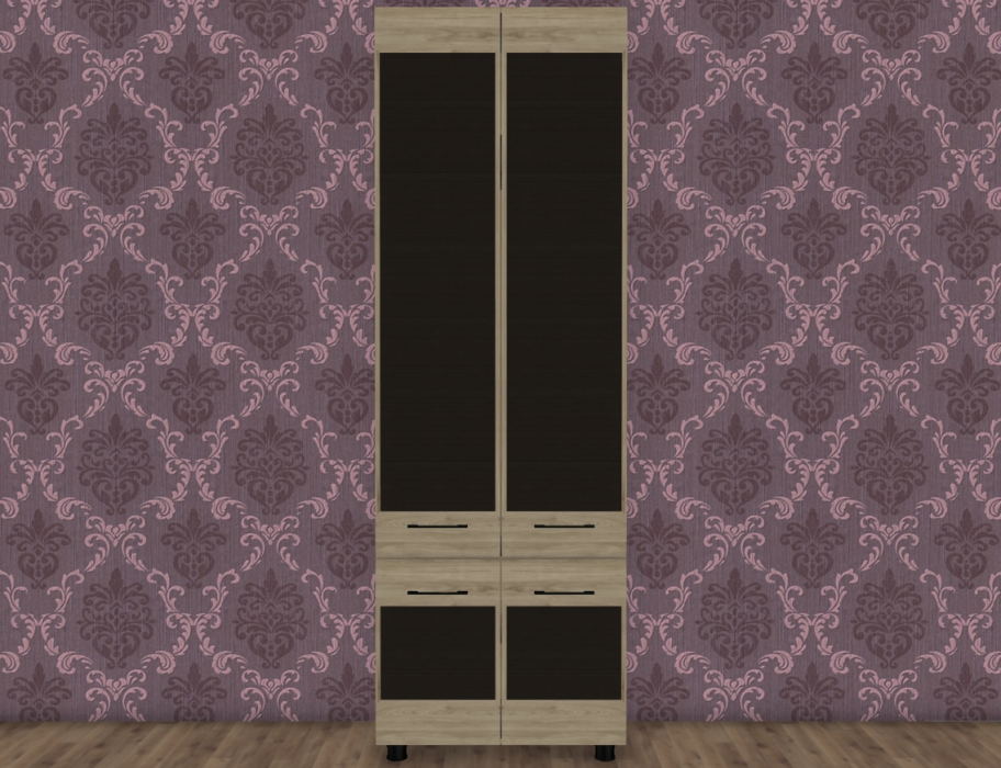 Шкафы двухстворчатые, Модульная система Камелия Шкаф ШК-2634