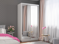 Шкафы-купе 2-х дверные, Шкаф-купе Экспресс Хит 2х дверный Зеркала 120х60х220