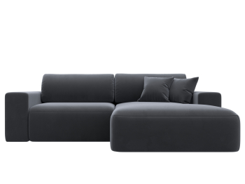 Диван угловой Лига-036 Классик правый угол, велюр