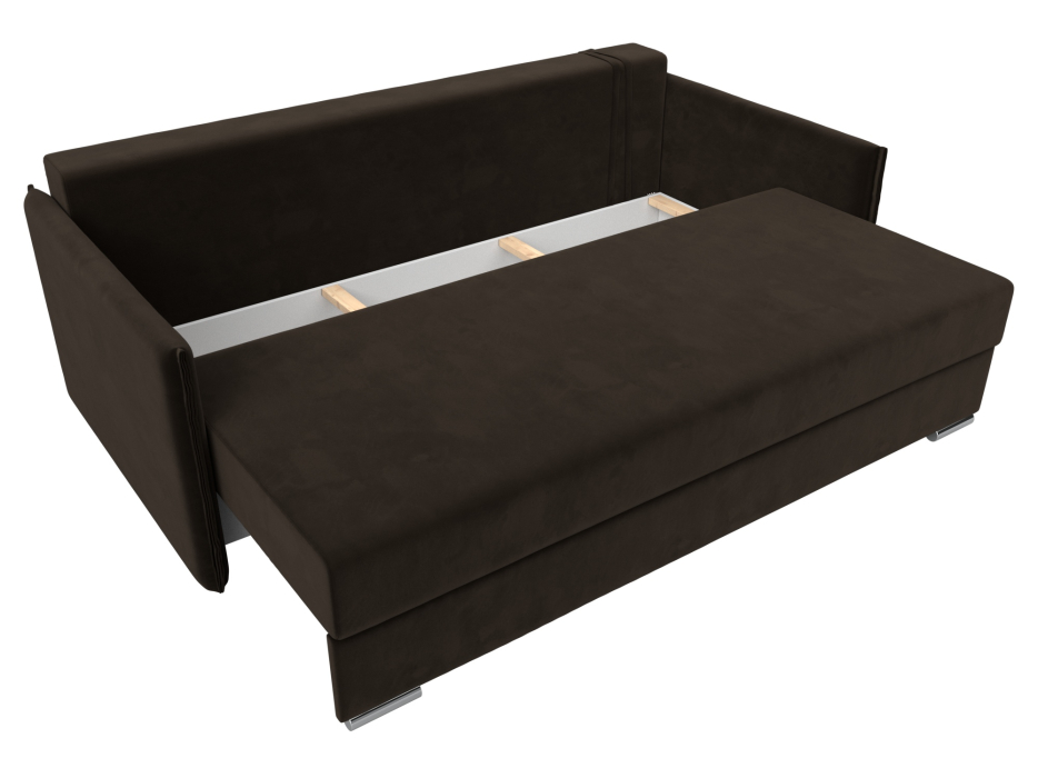 Диваны выкатные, Прямой диван Сайгон, микровельвет