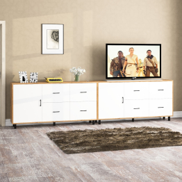 Два больших комода РВК 125-1704 ящики и дверка