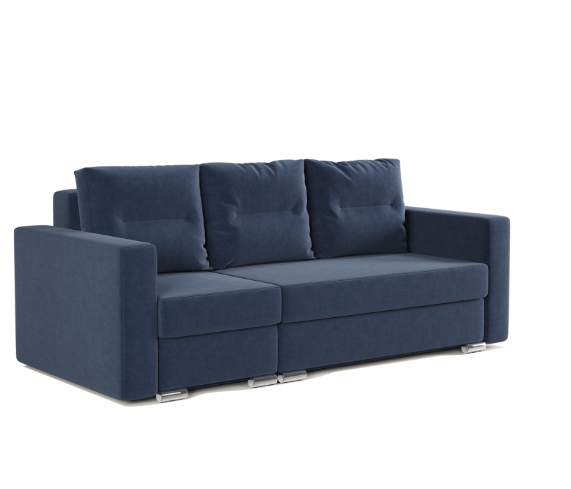 Диваны угловые в гостиную, Угловой диван трансформер Рио левый с пуфиком