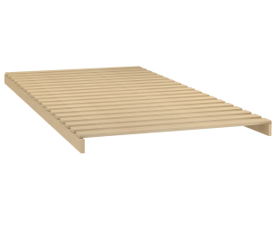 Mika СБ-3286 Кровать Белый,Серый с основанием