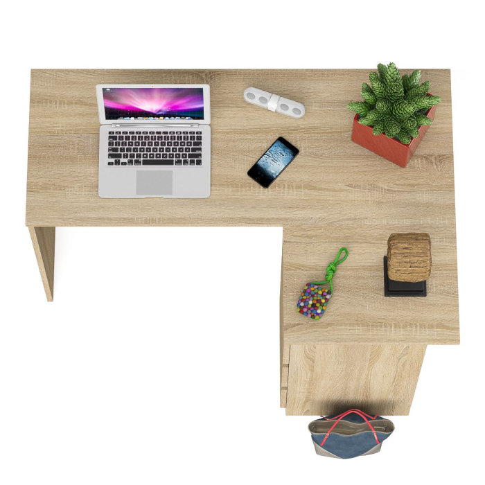 Детские столы, Угловой компьютерный стол Мори МС-16 правый