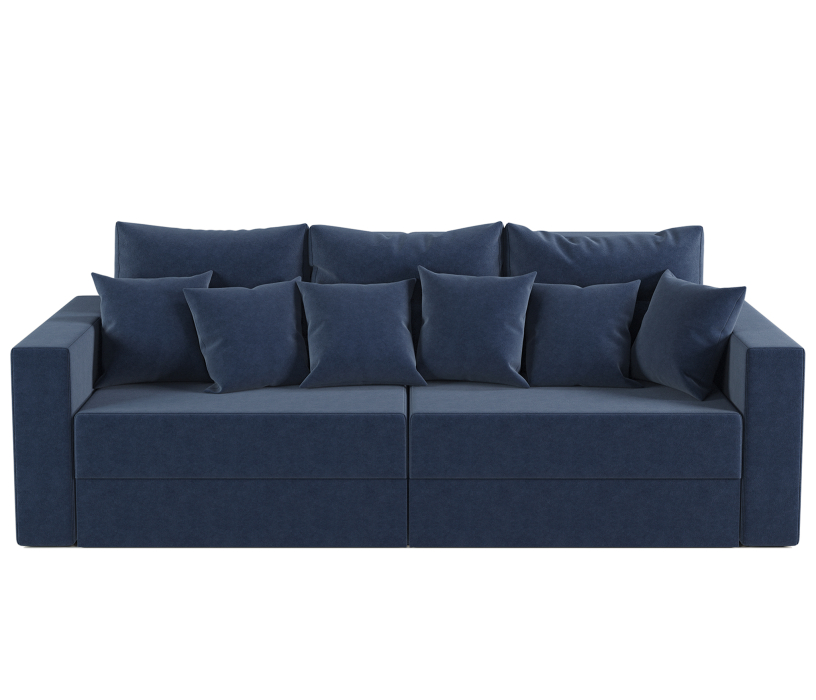 Диваны угловые в гостиную, Диван-кровать еврокнижка Мэдисон 160, велюр