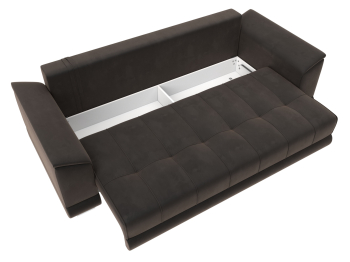 Диван прямой НордСтар НПБ, велюр SEVEN