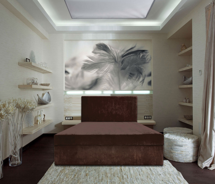 Кровати с мягким изголовьем, Кровать АТЛАНТА 160 с мягким изголовьем, с подъемным механизмом ,велюр