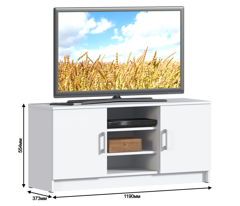 ТВ-тумбы, Тумба ТВ Терра (Лофт) СБ-2959 Белый