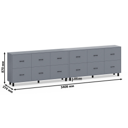 Два комода в спальню РВК 127-1704