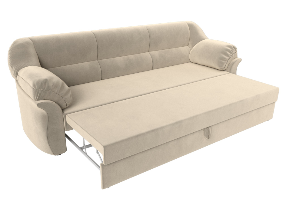 Диваны кровати со спальным местом, Диван прямой Карнелла, микровельвет