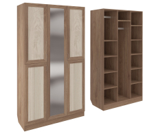 Шкафы распашные, Шкаф ШК-3/3