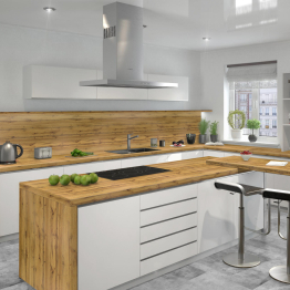 Столешница 4150*595*38 влагостойкая Ботаника 1902_Т