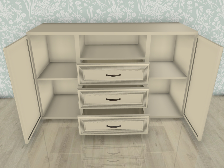 ТВ-тумбы, Модульная система Карина Тумба ТБ-1014