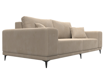 Прямой диван Льюес, велюр