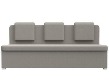 Диван кухонный прямой  Маккон 3-х местный, рогожка Амур