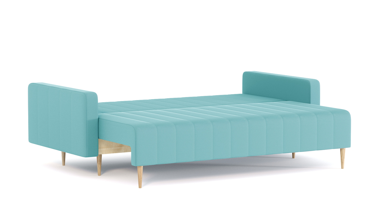 Диваны еврокнижки, Диван-кровать Мартиника еврокнижка-пантограф, велюр