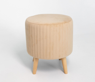 А-1 Пуф круглый стеганный (на ножках)