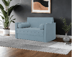 Диваны выкатные, Диван прямой выкатной Санта №2 (Велюр)