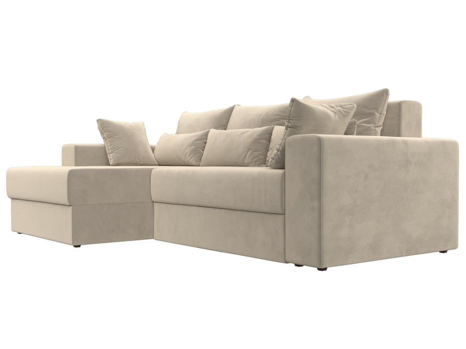 Офисные диваны, Угловой диван Майами левый угол, микровельвет