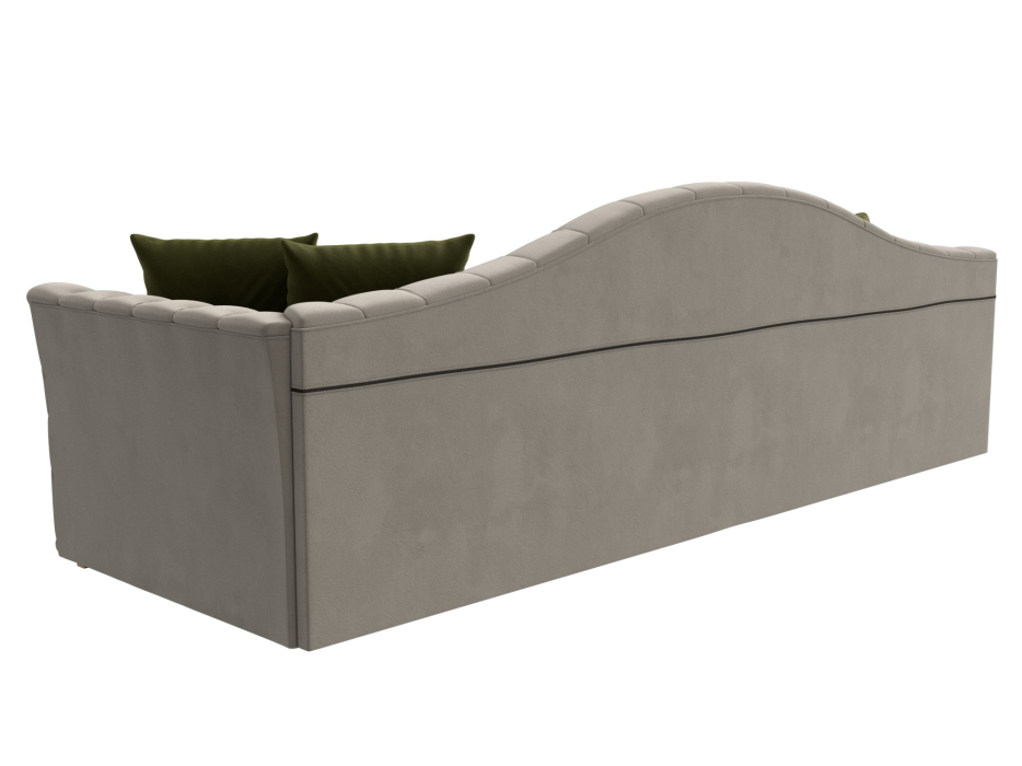 Диваны кровати со спальным местом, Прямой диван Артис, микровельвет