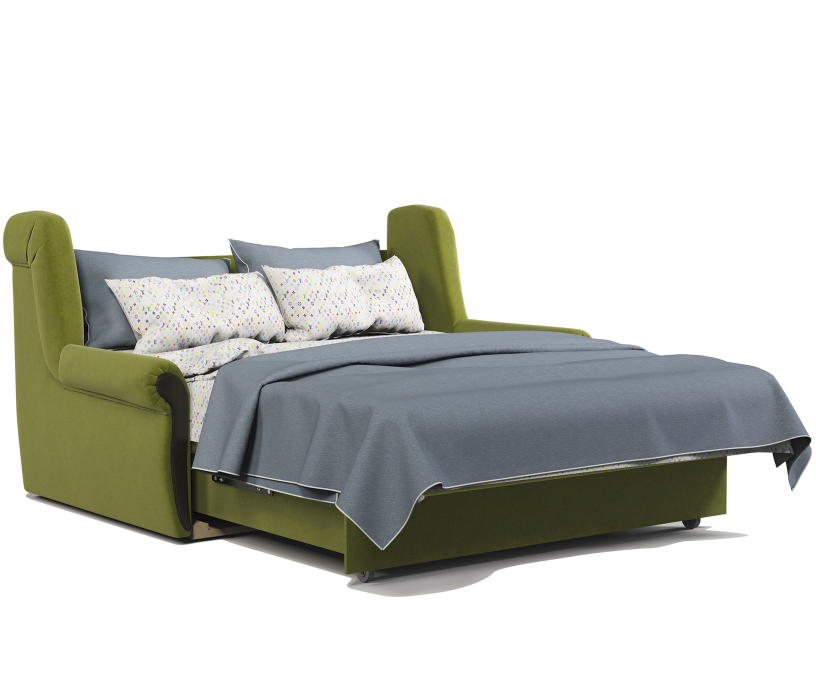 Диваны с ящиком для белья, Диван-кровать Аккорд М 160, велюр