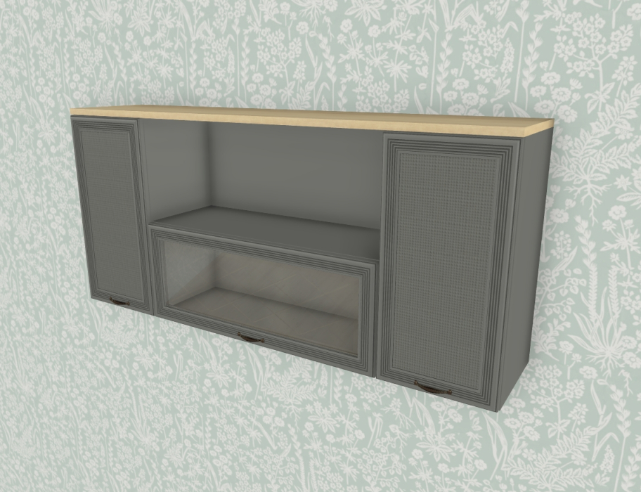 Настенные полки, Модульная система Карина Антресоль АН-1016