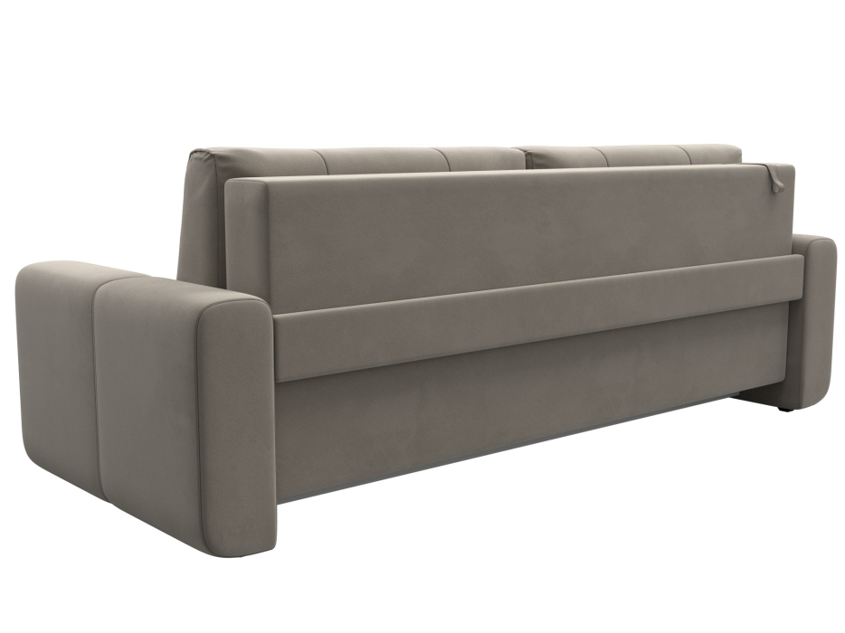 Диваны еврокнижки, Прямой диван Лига-031, микровельвет