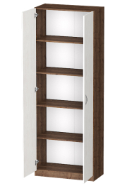 Распашной шкаф Лайф с полками 80*40*215 Дуб экспрессив