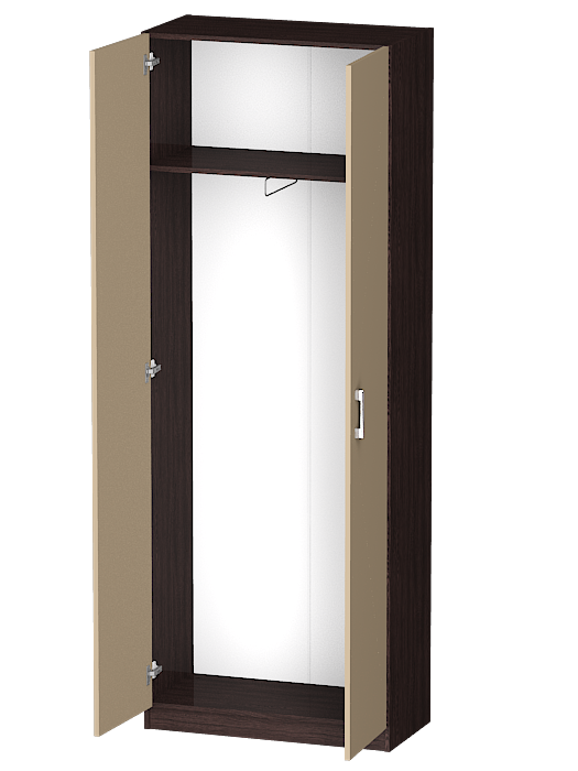 Для одежды, Распашной шкаф Лайф для одежды 80*40*215 Венге