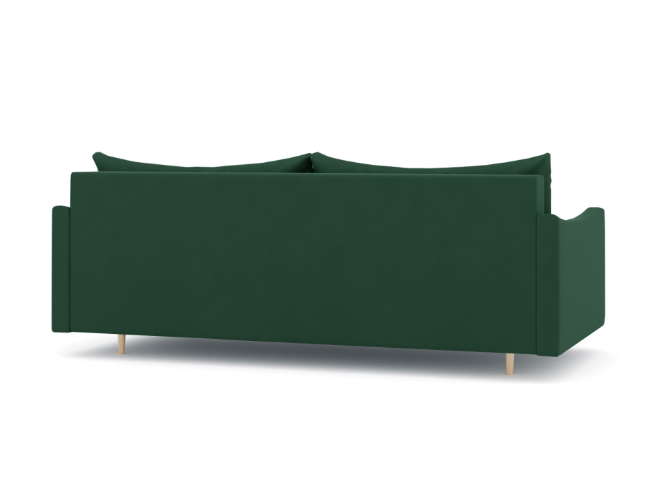 Диваны еврокнижки, Диван-кровать еврокнижка Смайл с подлокотниками, велюр