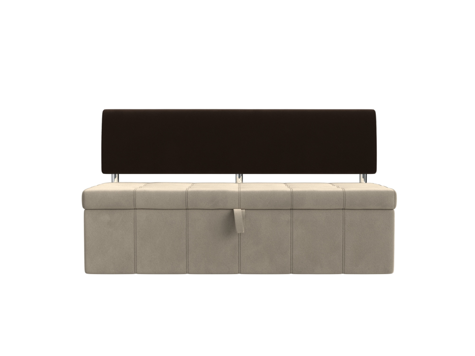 Диваны прямые кухонные, Кухонный прямой диван Стоун, микровельвет