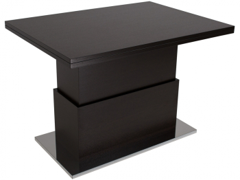 Стол-трансформер Slide (опоры сатинированная сталь)