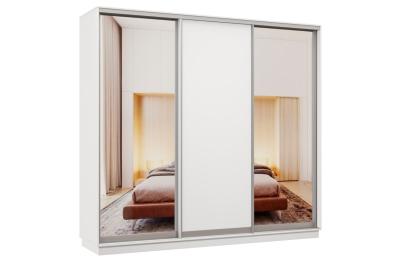 Шкаф-купе Премьер Лайт 61 (01;02;01) трехдверный