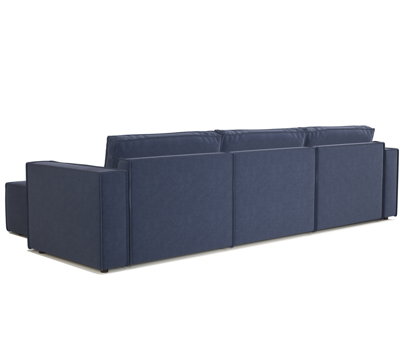 Диваны угловые в гостиную, Диван модульный Шарм 25 327х170х70 см, правый, велюр