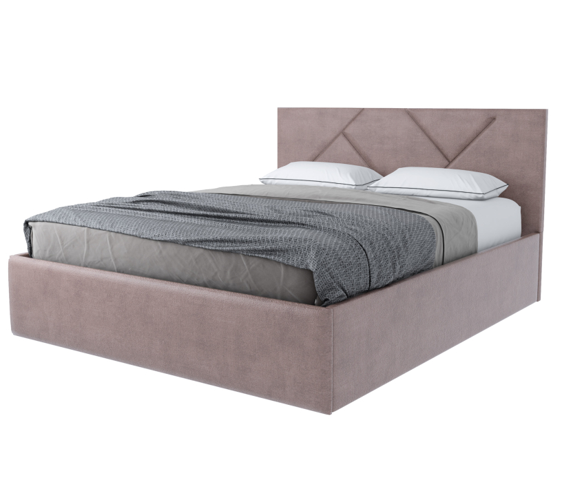 Кровати 180х200, Кровать Лима (180х200) с ПМ, велюр