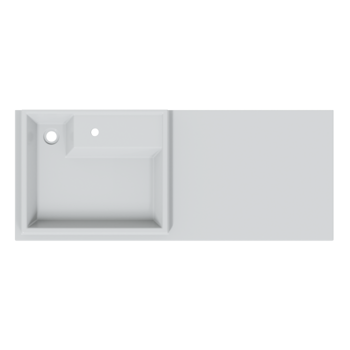 Раковины над стиральной машиной, Раковина над стиральной машиной СаНта Юпитер 1200*500 левая