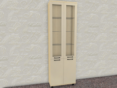 Шкафы двухстворчатые, Модульная система Грейс Шкаф ШК-5036  Ясень Асахи