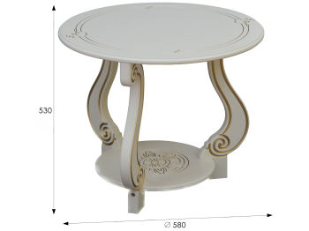 Стол журнальный Грация (М)