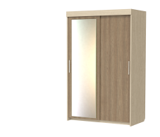 Шкафы-купе, Шкаф-купе шк-18 двух дверный с зеркалом
