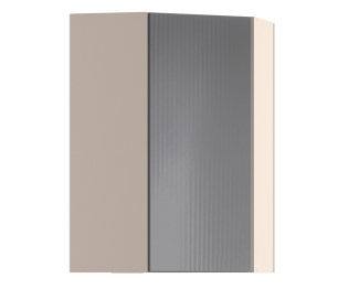 Роял шкаф навесной угловой 1 дв 60х92 см