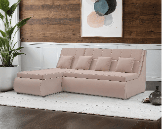 Диван угловой Дубай (Микровельвет)