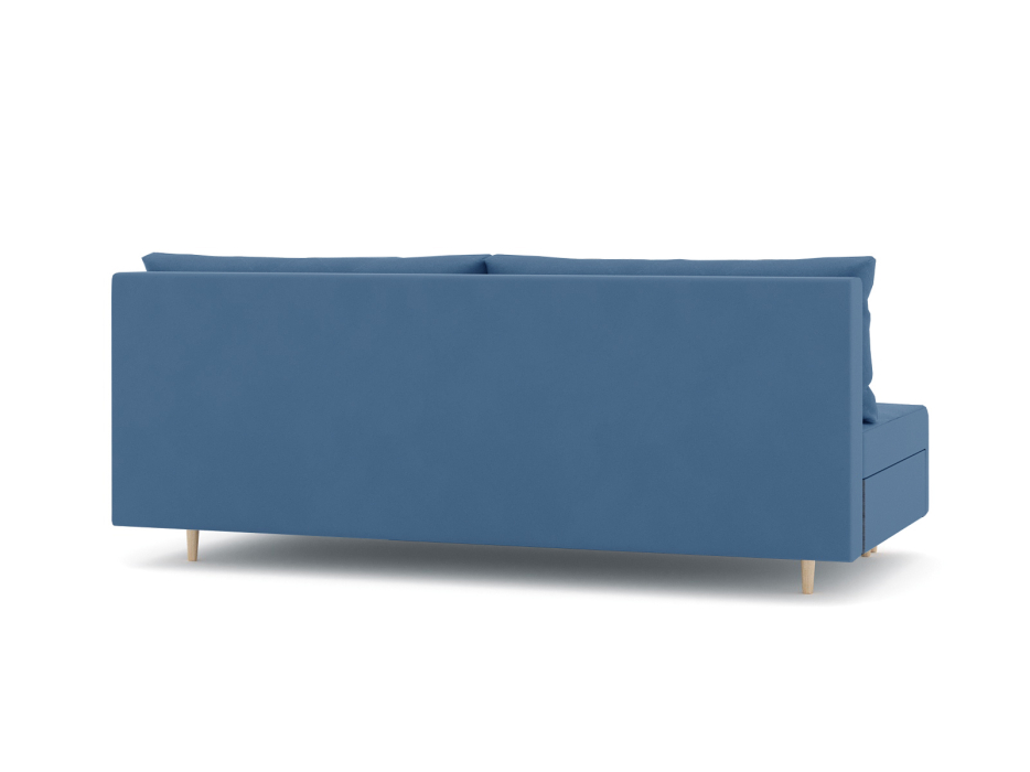 Диваны еврокнижки, Диван-кровать Милли без подлокотников, велюр