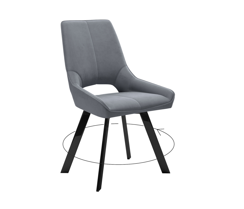 Стулья, Стул DikLine 268 поворотный (опоры черные)